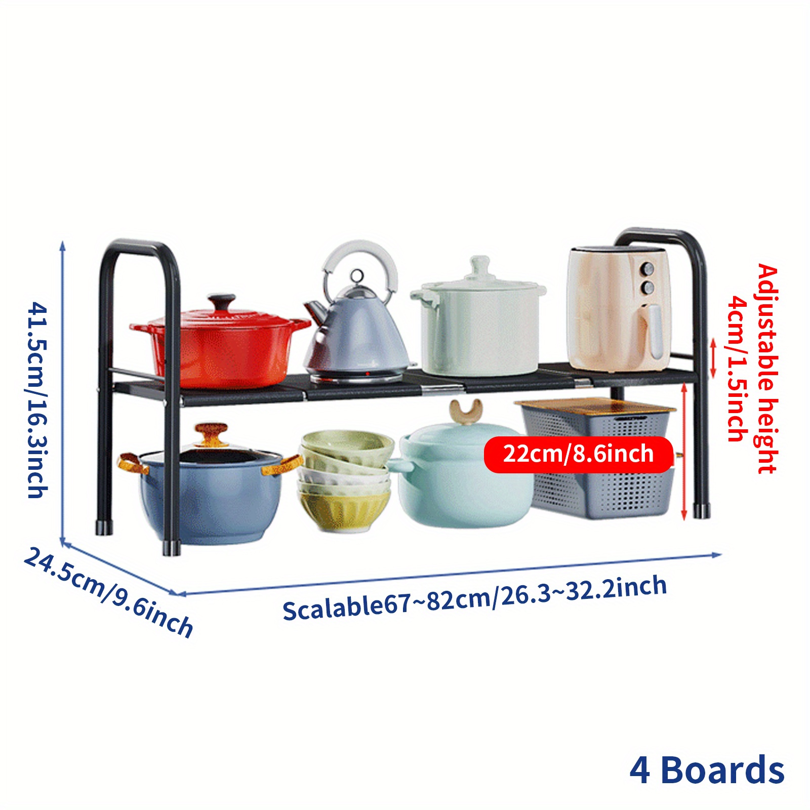 Organizer Sottolavello 1 Pc Organizer Espandibile Mensole - Temu Switzerland