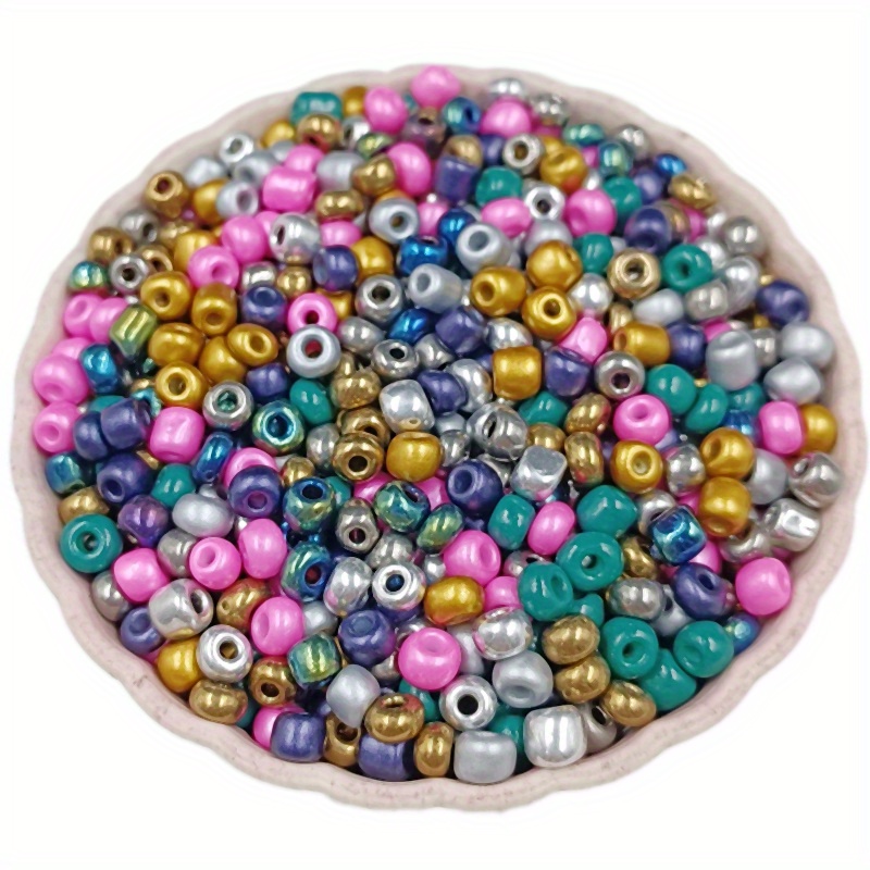 Mix Charm Czech Glass Seed Beads Diy Bracelet Necklace - Temu