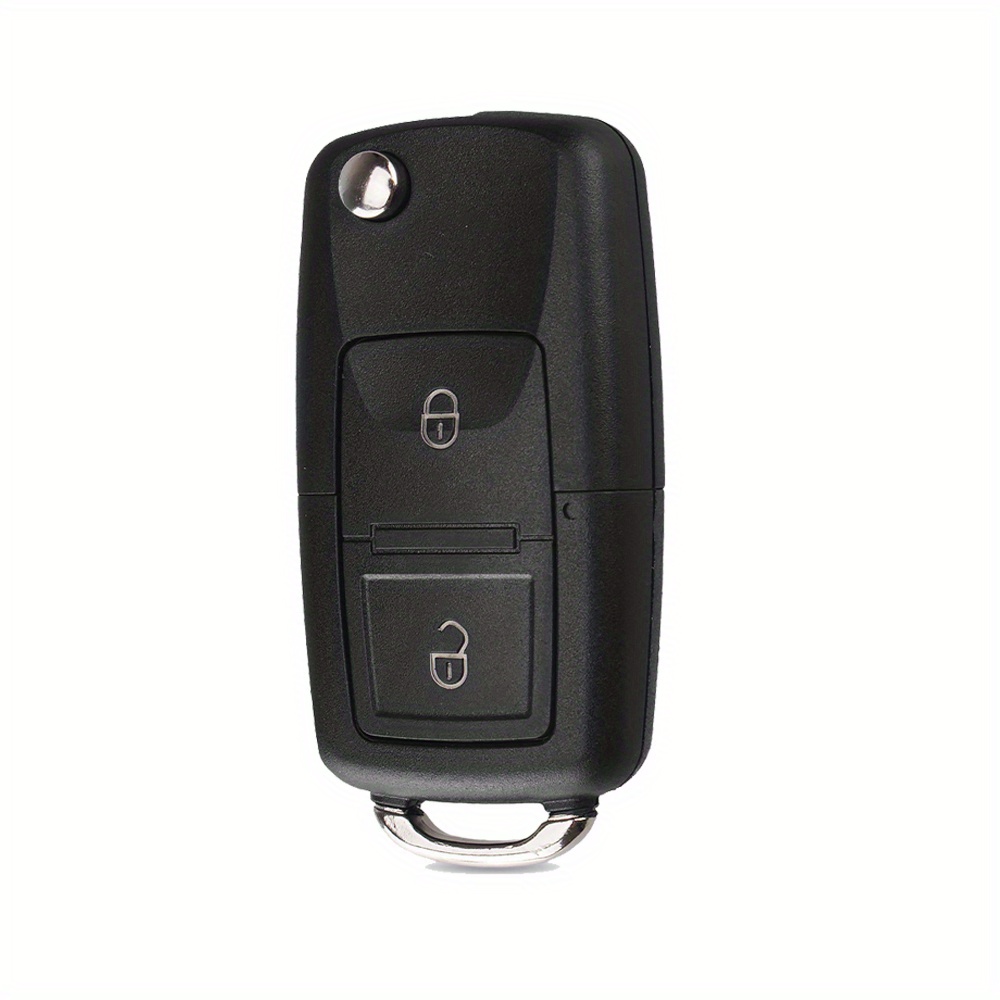 New 2/3 Button Folding Car Remote Key Shell Case For Volkswagen For Vw For  Jetta For Golf Passat Beetle Skoda Seat B5 - Flip & Go!