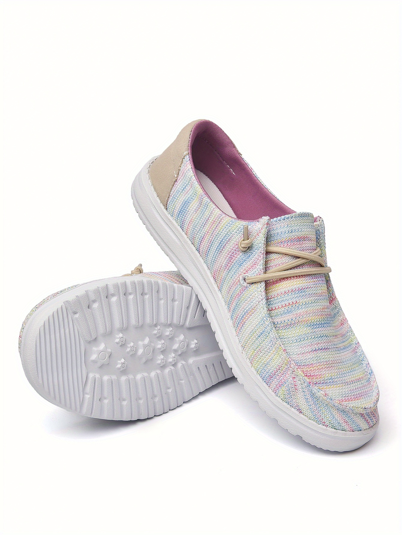 Women's Sneakers White Shoes Outdoor Daily Summer Flat Heel Round Toe main image 0