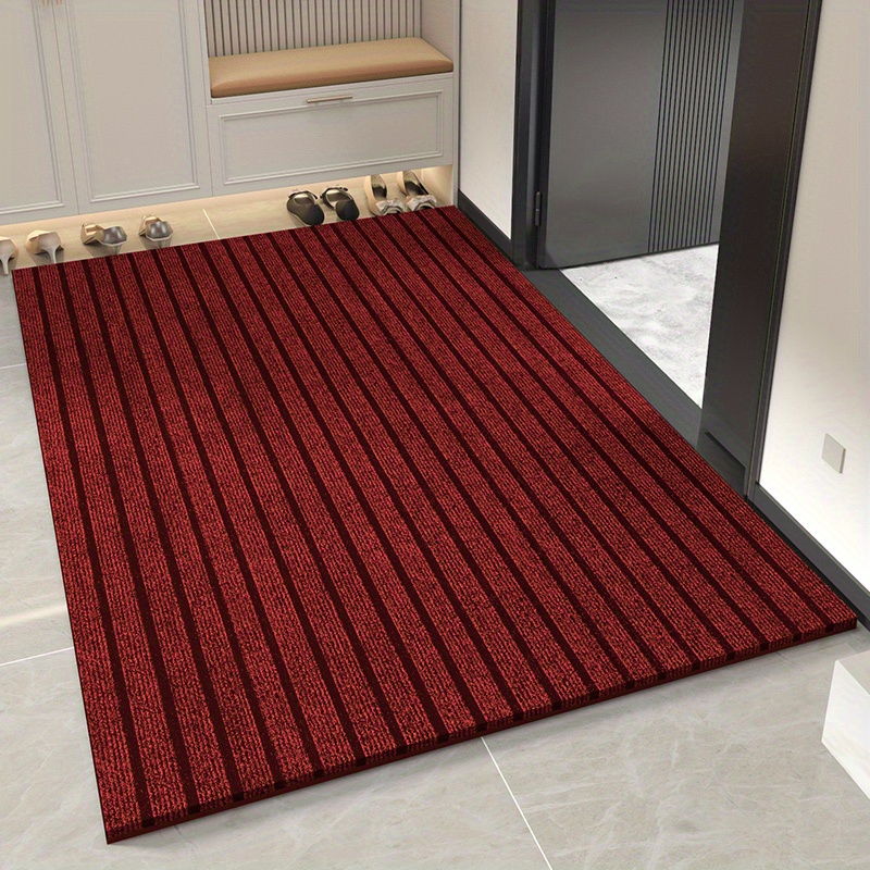 Heavy Duty Traffic Guard Doormat, Easy To Clean And Durable Rubber Backing,  Non-slip Low Profile Indoor Outdoor Door Mat, Stain And Fade Resistant Shoe  Scraper, Household Commercial Welcome Mats For Entry