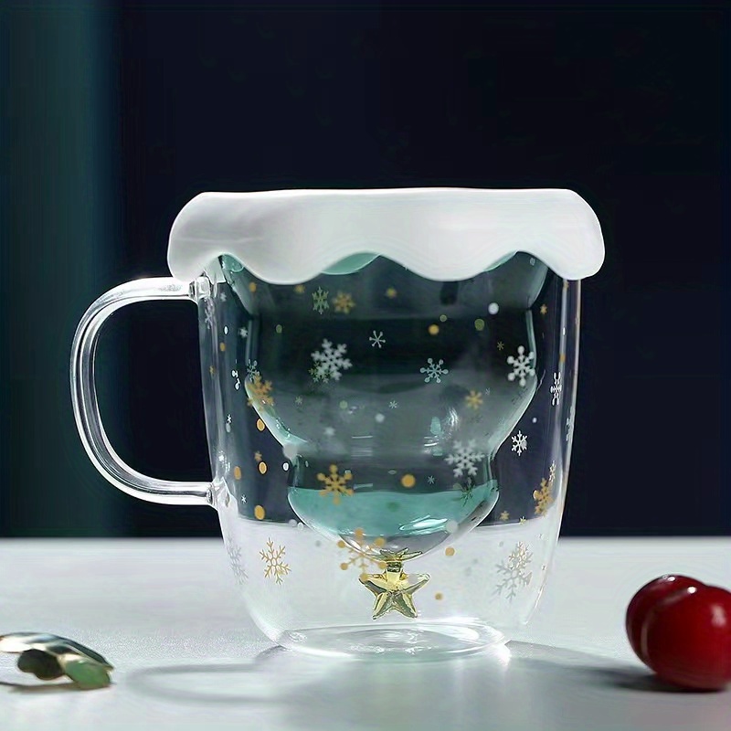 1 Taza Agua Cristal Conejito Tazas Café Cristal Resistente - Temu