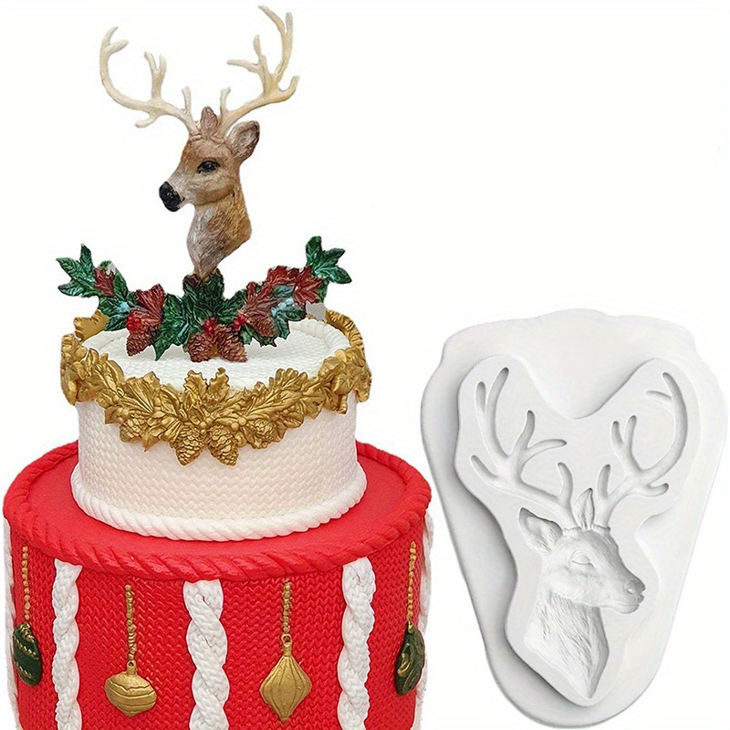 Sika Deer Silicone Mold For Cake Candle Decoration Handmade 3D Animal  Chocolate Figures Polymer Clay Silicone Form Concrete | craft-ivf.com