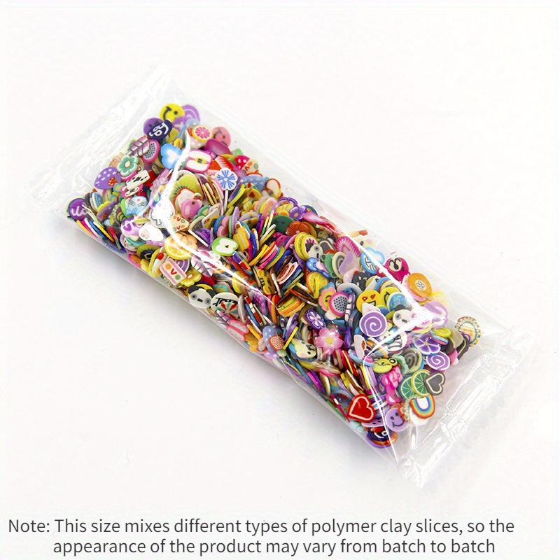 Mix of Everything Fimo Slices Huge Variety Assorted Polymer Clay