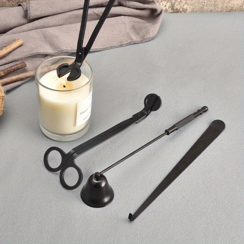 Kit de mechas de madera para velas, cortador de mechas, cortador