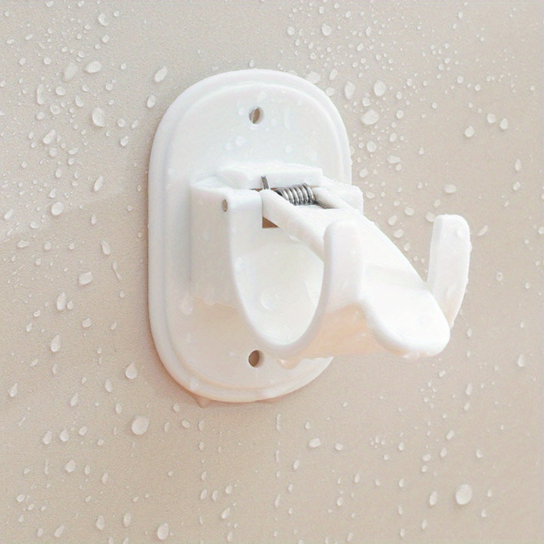 Curtain Rod Holder Strong Shower Wall Easy Installation Free Temu