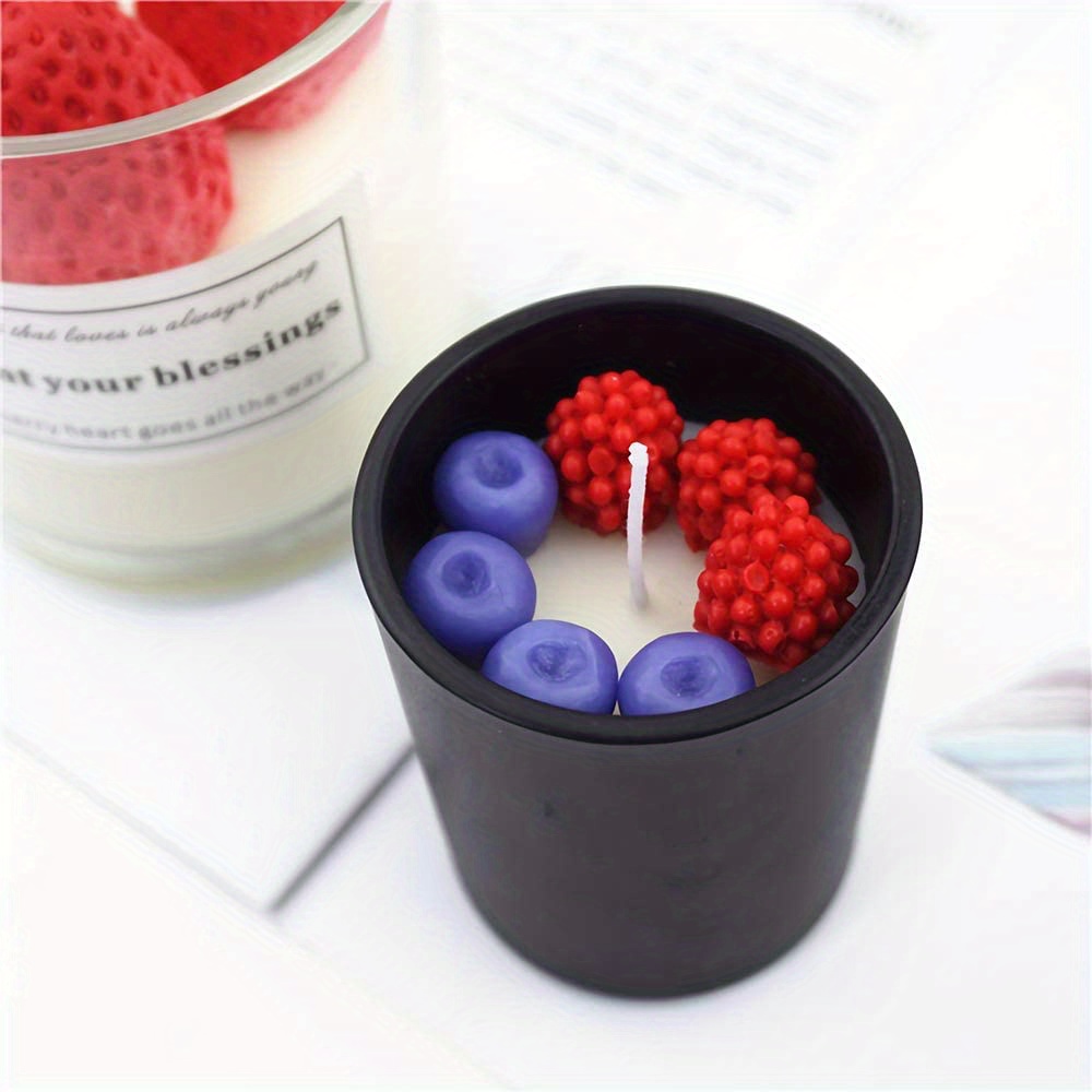Fruit Shaped Jelly Molds 3d Strawberry Tangerine Raspberry - Temu
