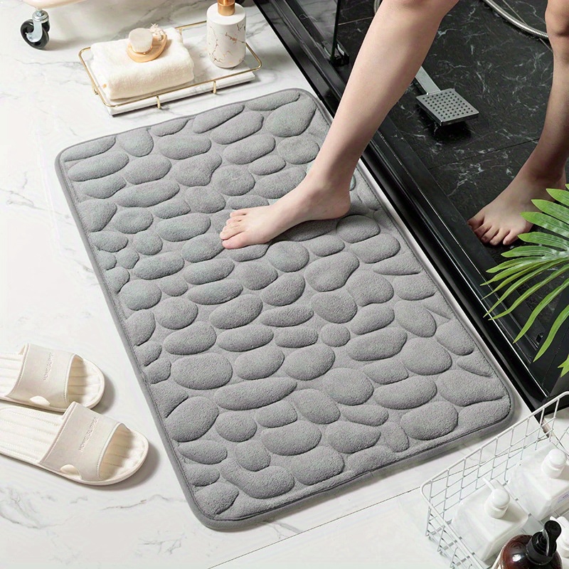 Absorbent Bathroom Mat Bathroom Rugs Long And Large Memory - Temu Italy