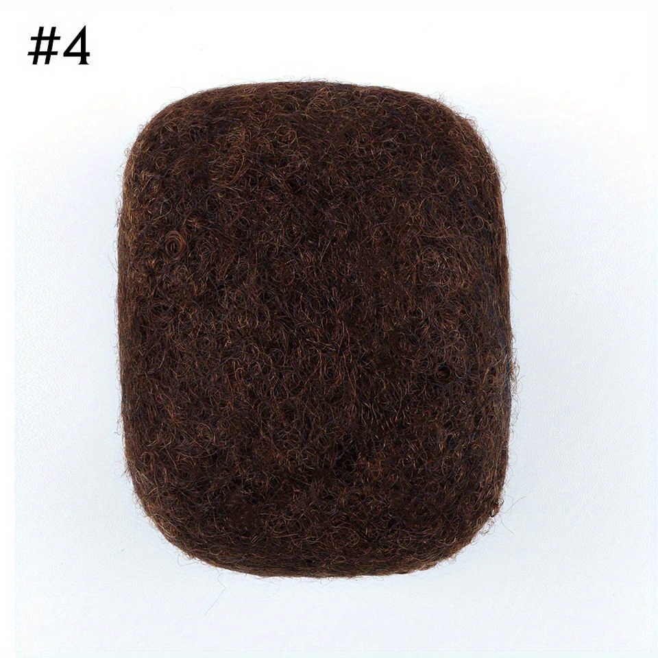 Afro Kinky Bulk Human Hair for Dreadlock Extensions, 50g