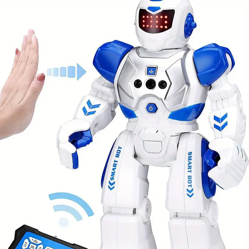 Jouet Robot RC, Robot Télécommandé À Détection De Geste Pour Enfants Âgés  De 3 4 5 6 7 8 12 Ans Garçons Filles Cadeau D'anniversaire Cadeau - Temu  Belgium