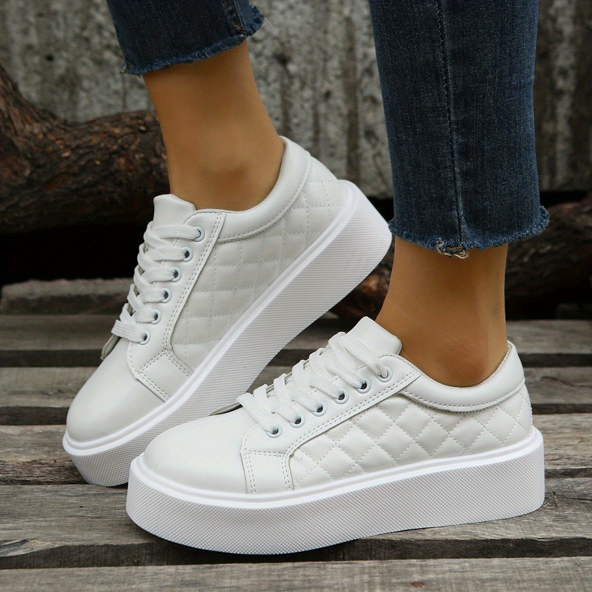 Korean cheap platform sneakers