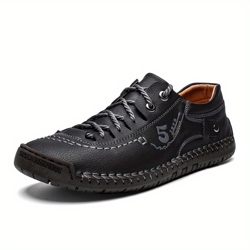 Men's Non Slip Casual Shoes Lace Up Comfortable Sneakers
