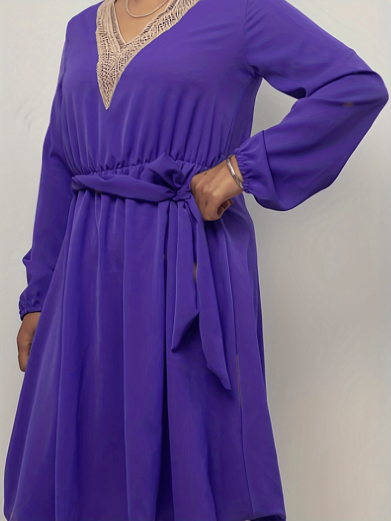 Fashion (03 Purple)Office Lady Elegant Summer Sleeveless Dress Women Casual  Turn-Down Collar Belt Dress V Neck Slim Solid Long Party Dress XXL MAA @  Best Price Online