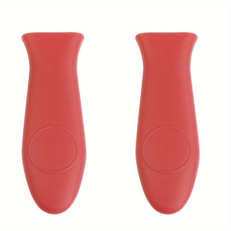 Silicone Hot Handle Holder Potholder For Cast Iron Skillets - Temu