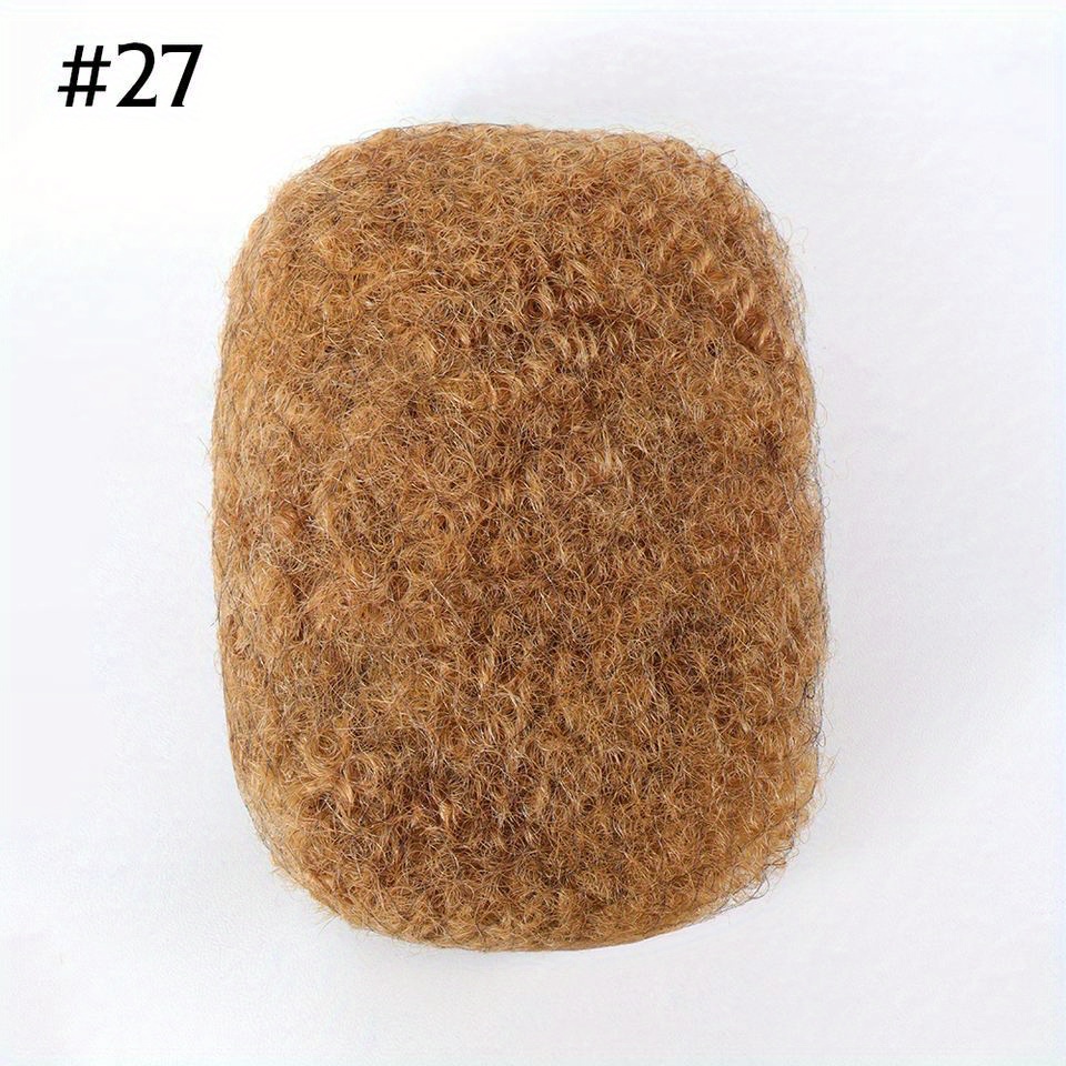 Afro Kinky Bulk Human Hair for Dreadlock Extensions, 50g