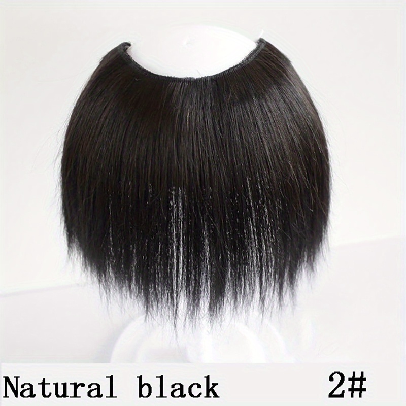 Long Soft Straight Fluffy Hair (Black) - Roblox