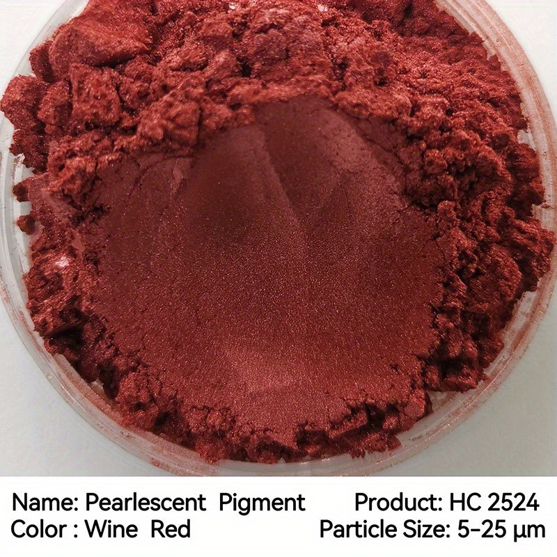 Red Wine Metallic Mica Pigment Powder