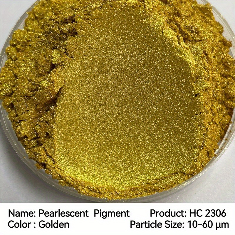 Gold Metallic Effect Powder Colour, 50g