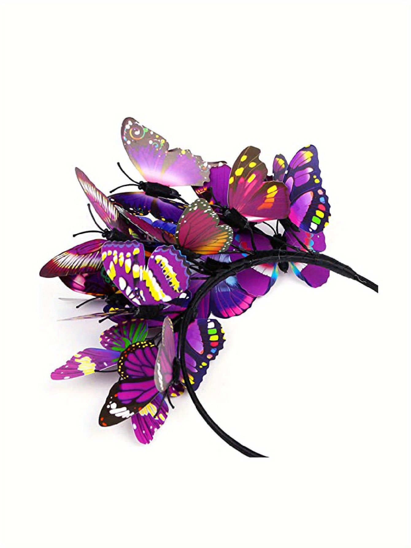 Butterfly Fascinator Hat Monarch Butterfly Headband Crown - Temu