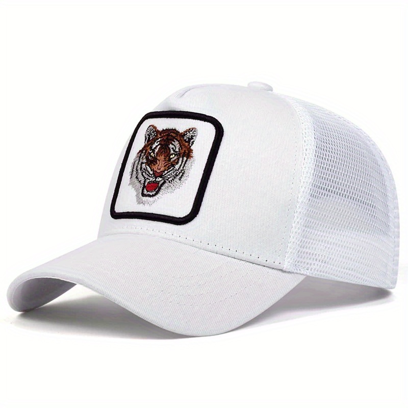 Gorra Béisbol Red Bordado Tigre Hombre - Joyería Accesorios - Temu