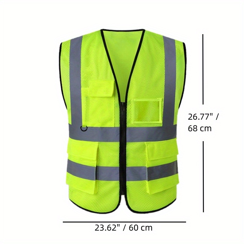 Reflective Vest Night Running Gear High Visibility Safety Vest w