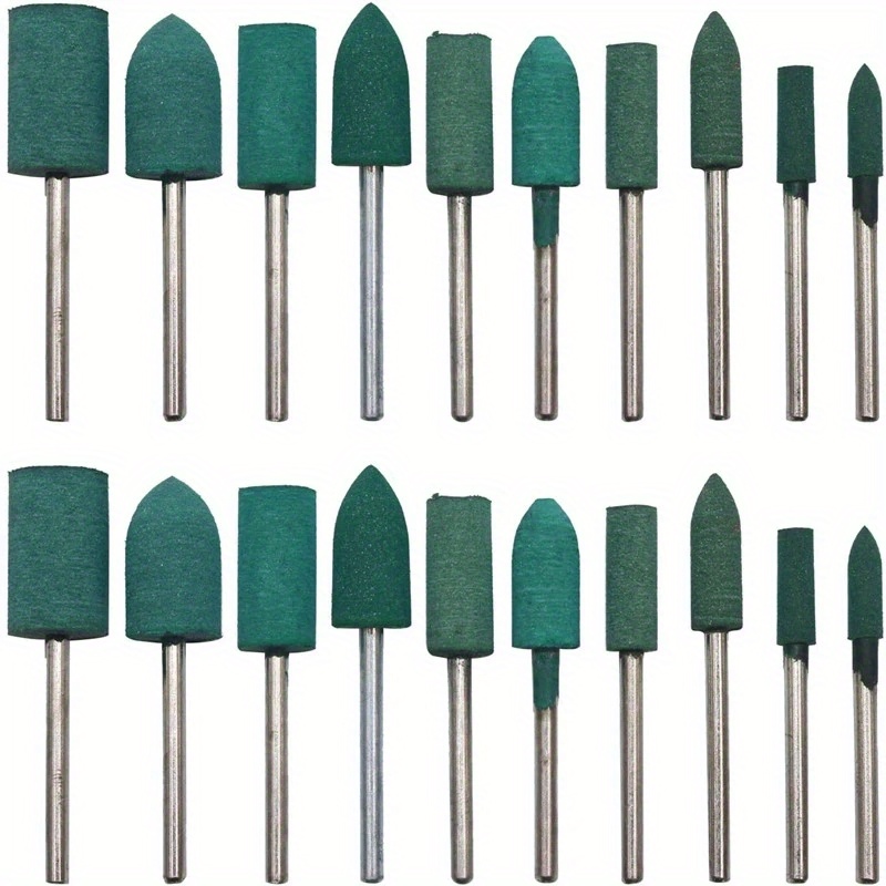 100pcs Assorted Shape Polishing Bits Buffing Wheel Drill Accessories