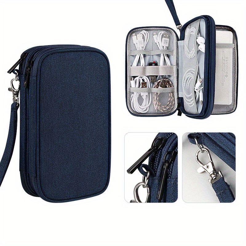 Digital Storage Bag, Power Bank, Mouse, Charger, Data Cable