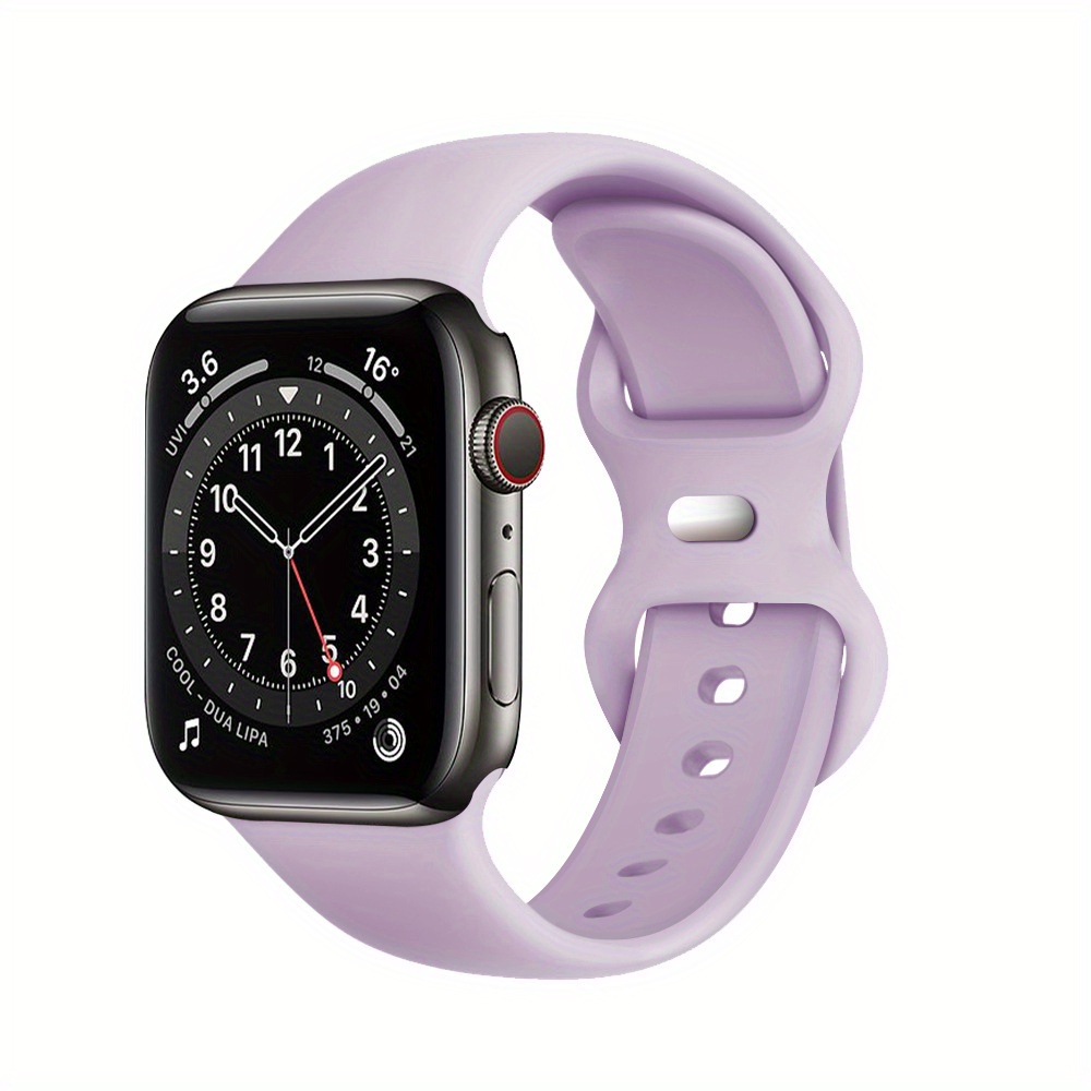 Replacement Silicone Watch Strap Band For Apple IWatch Series 8 7 6 5 4 3 2 1 38 45MM Without Watch