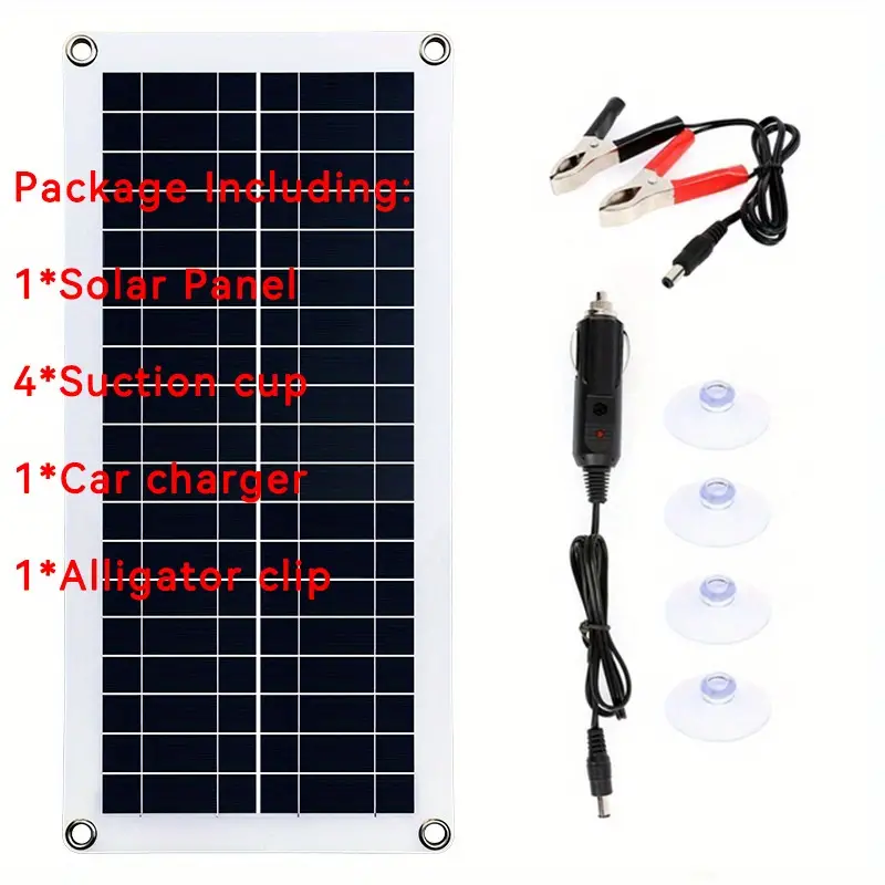 1pc Solar Panel Kit 12v 18v Batterie Laden 30a 60a - Temu Austria