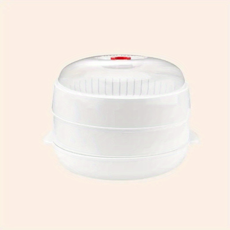 Vegetable Steamer With Lid And Tray Microwave Cooker For - Temu