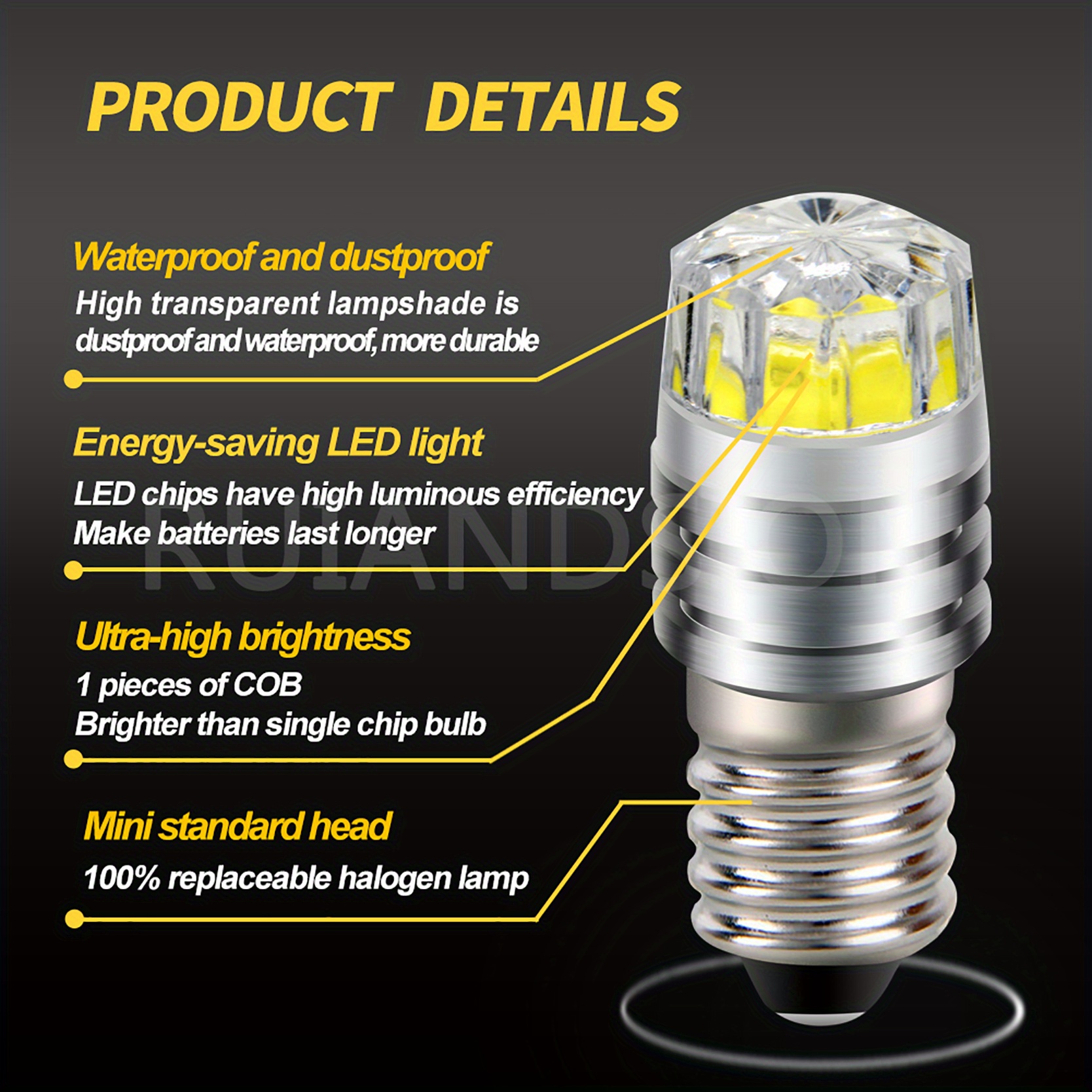 LED E14 (12V) 2W