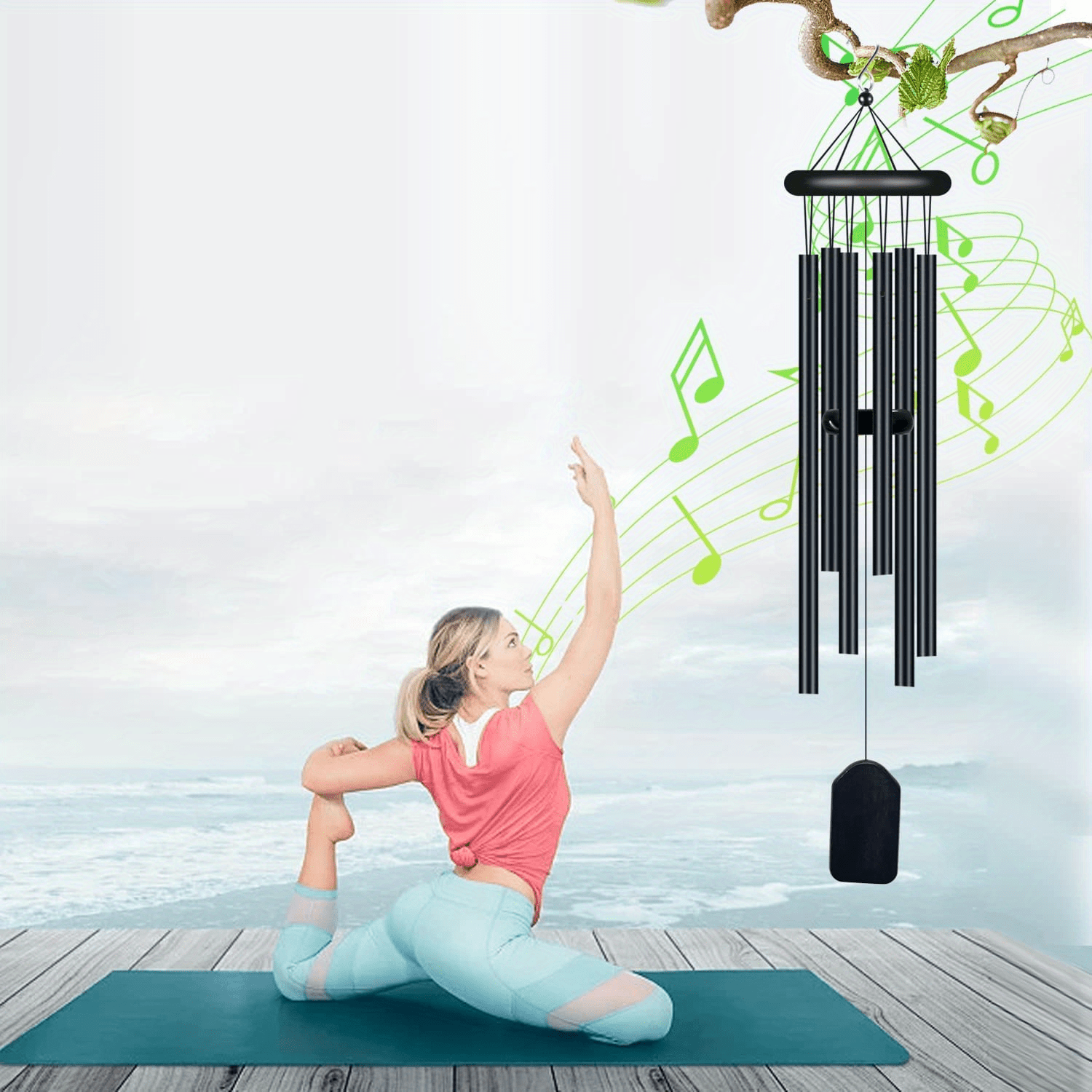 Outdoor Memorial Wind Wind Chimes 6 Aluminum - Temu