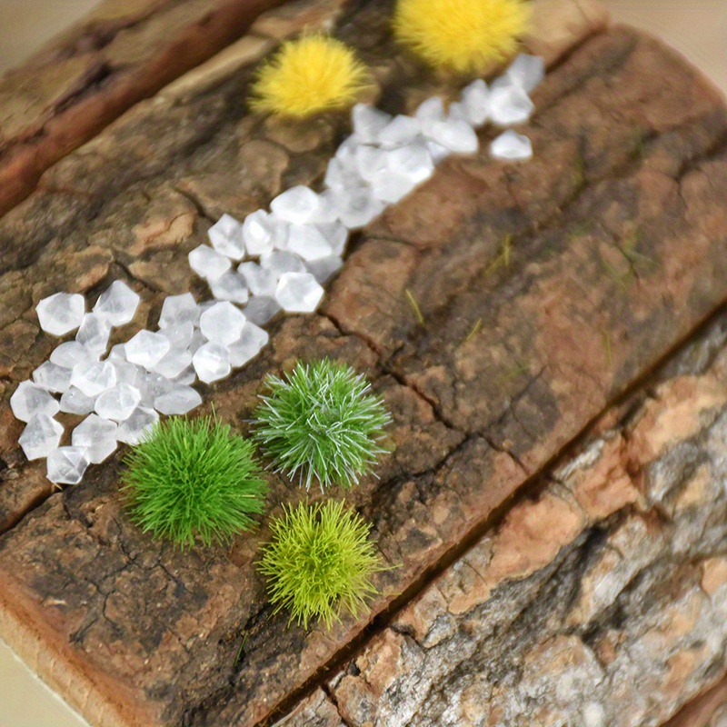 1 Kiste Cluster Grass, Table Miniature Scene Grass Tufts Scenery