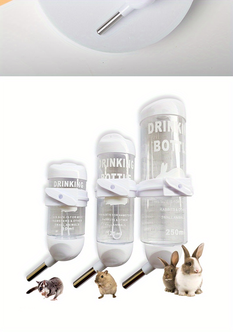 Leak proof Small Animal Water Bottle Hamsters Chinchillas Temu
