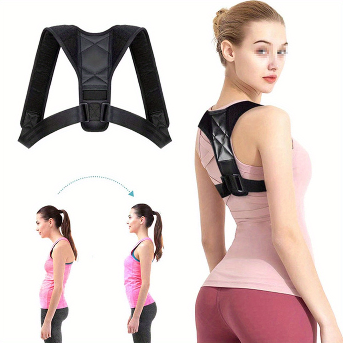 Posture Corrector Strap For Men And Women Anti hunchback - Temu Canada