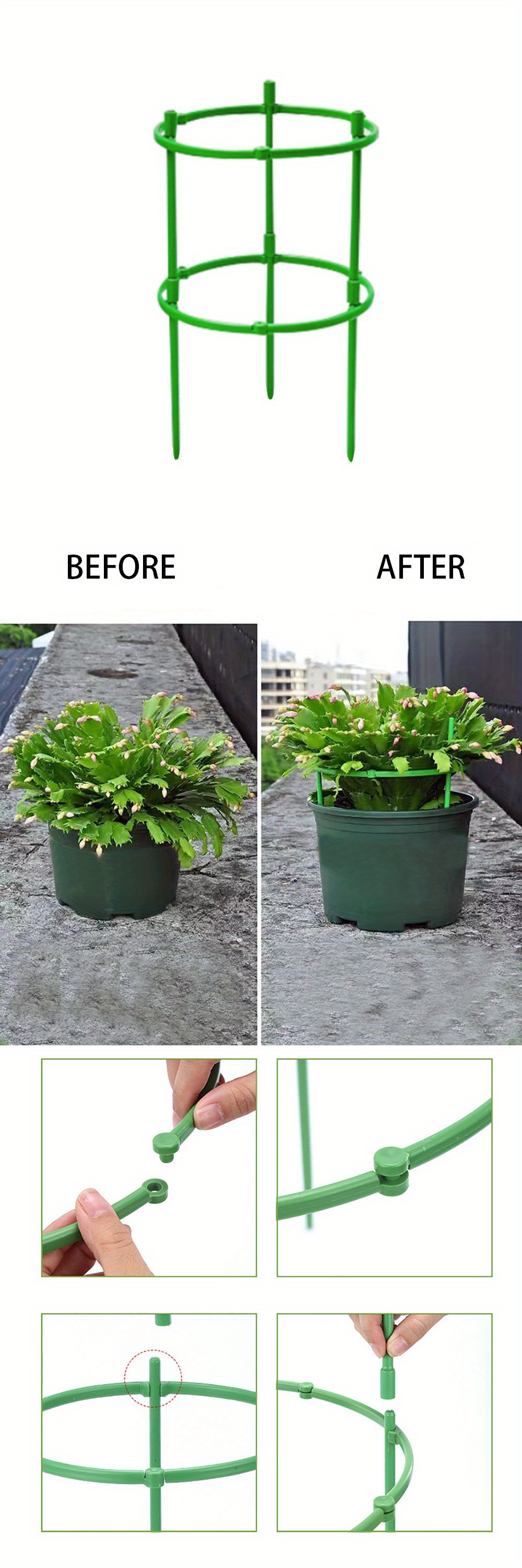 Layers Plant Support Cages Tomato Cages Small Cucumber Temu New Zealand