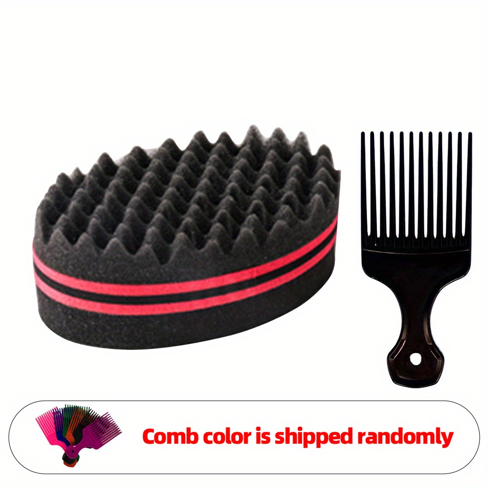 Magic Twist Hair Sponge Barber Hair Brush Styling Tool For - Temu