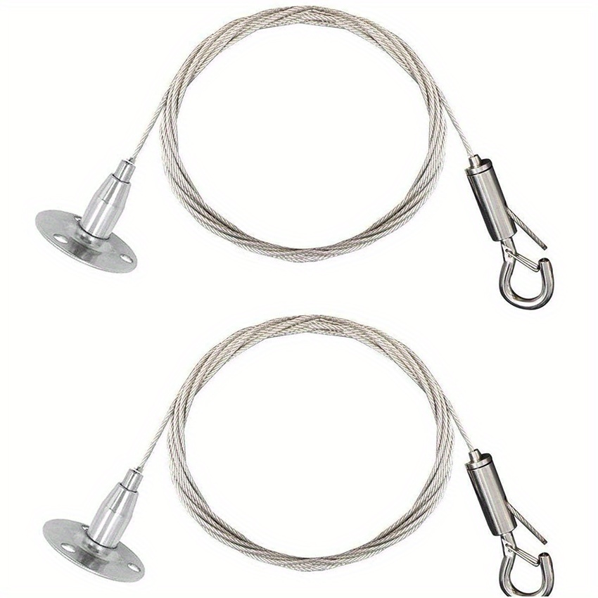 Adjustable Picture Hanging Wire 2PCS Mirror Frame Kit 2M x1.5mm