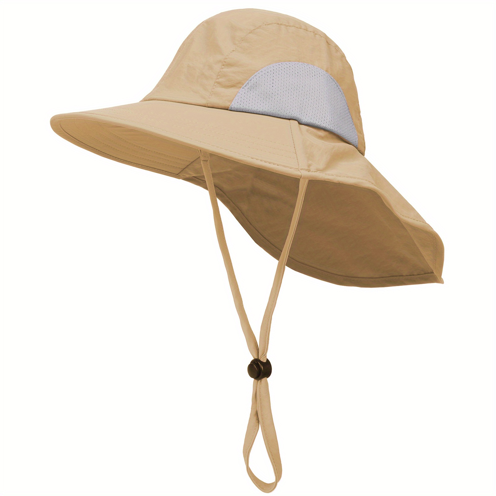 Straw Hat For Girls,boy Bucket Hat With Elastic Cord,uv Protection Wide  Brim Sun Hat,kids Wide Brim Hat,breathable Boys Fishing Hat,for Travel[a]