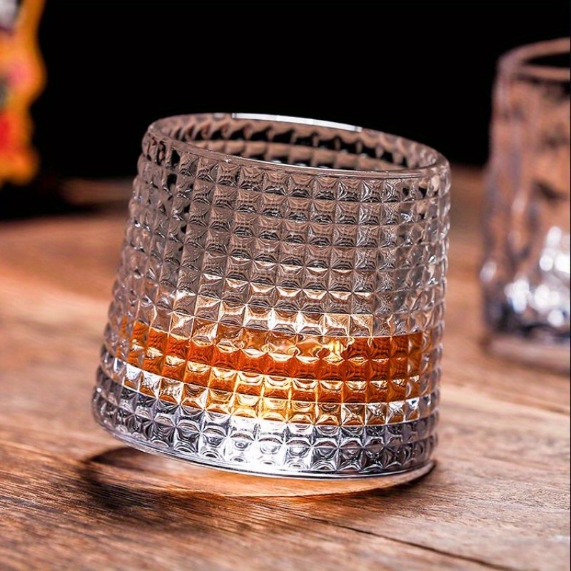 Embossed Crystal Whiskey Glasses Set Perfect For Juice - Temu