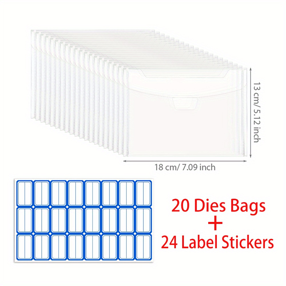 Magnetic Sheets Die Storage, Transparent Storage Case Dies