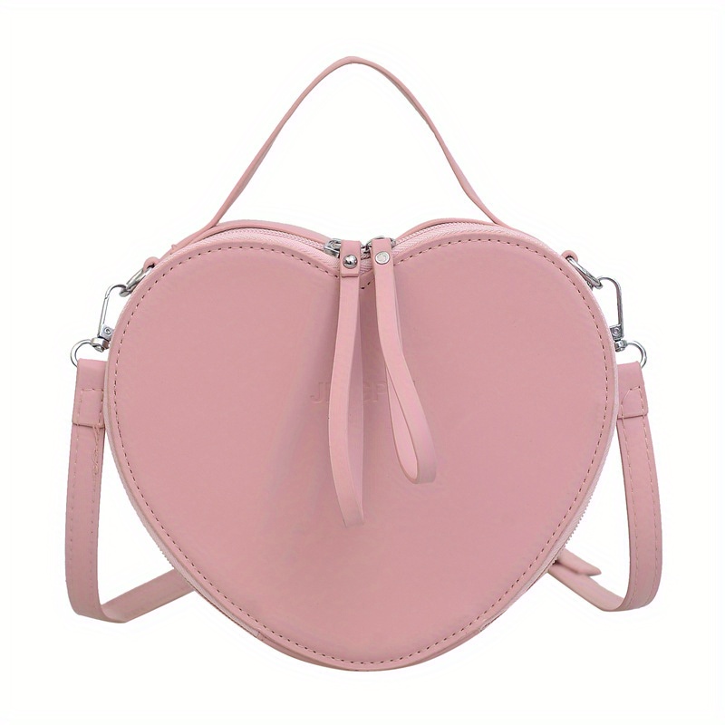 Heart Shaped Shoulder Bag, Heart Shape Crossbody Bag