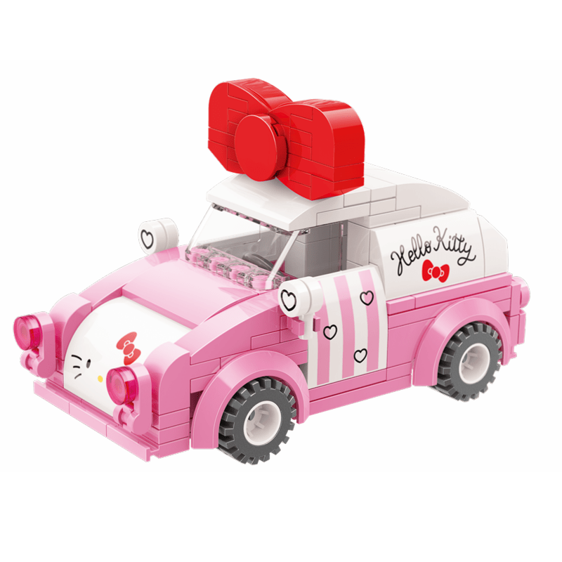 Keeppley Building Blocks Car Bus Model Cartoon Anime Building