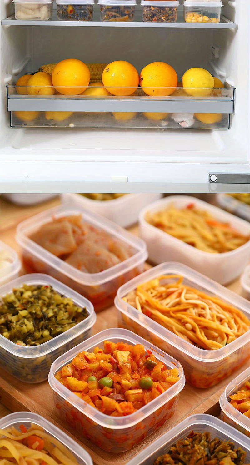 Mini Food Storage Containers With Lids, Airtight Plastic Reusable Fresh  Produce Saver, Fruit Storage Organizer Storage Bin, Small Boxes For Storing  Fish, Meat, Vegetables, Kitchen Supplies - Temu