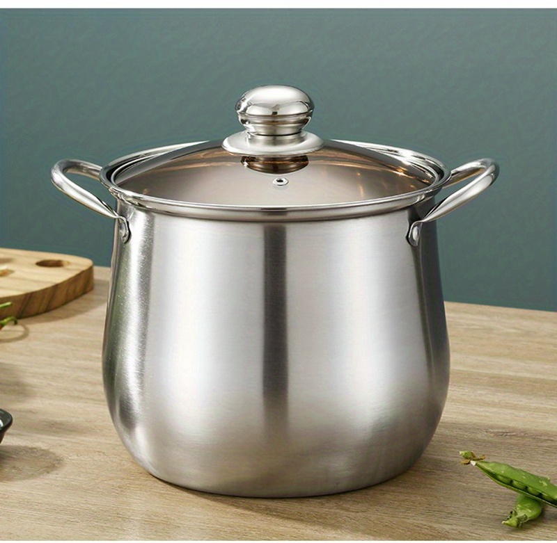 Upgrade Your Kitchen With A Durable Stainless Steel Stock Pot! - Temu