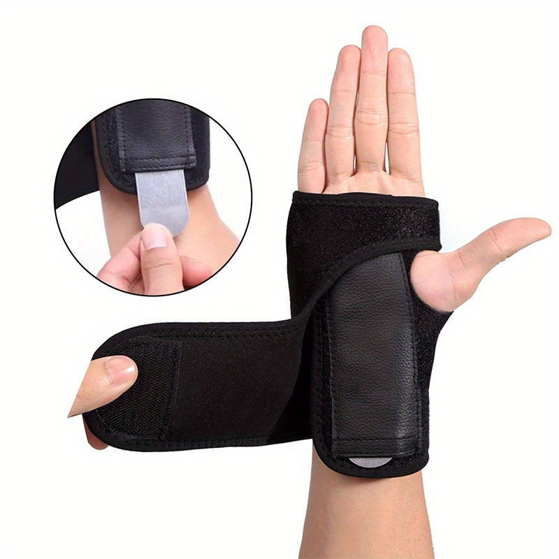 1pc Carpal Tunnel Wrist Brace Night Support And Metal Splint Stabilizer ...