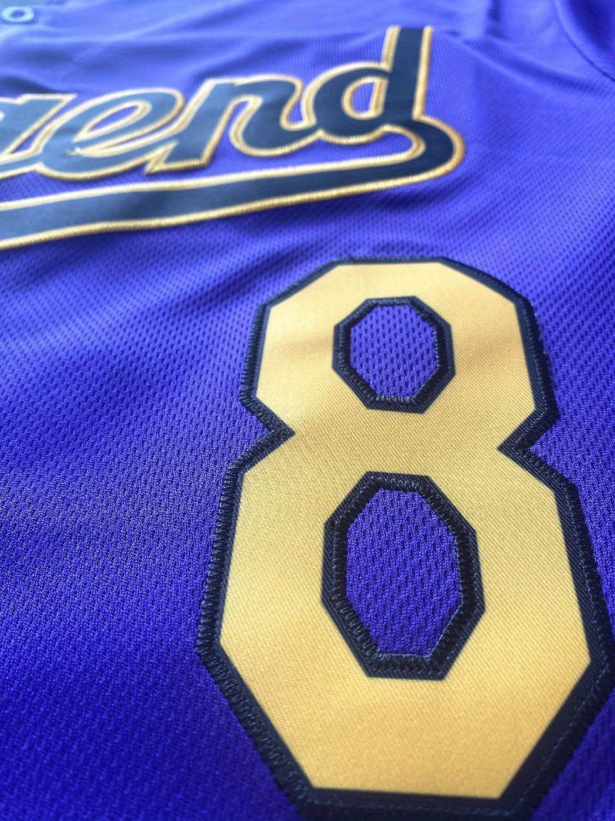 Kobe Bryant #8 Legend Baseball Jersey – MOLPE