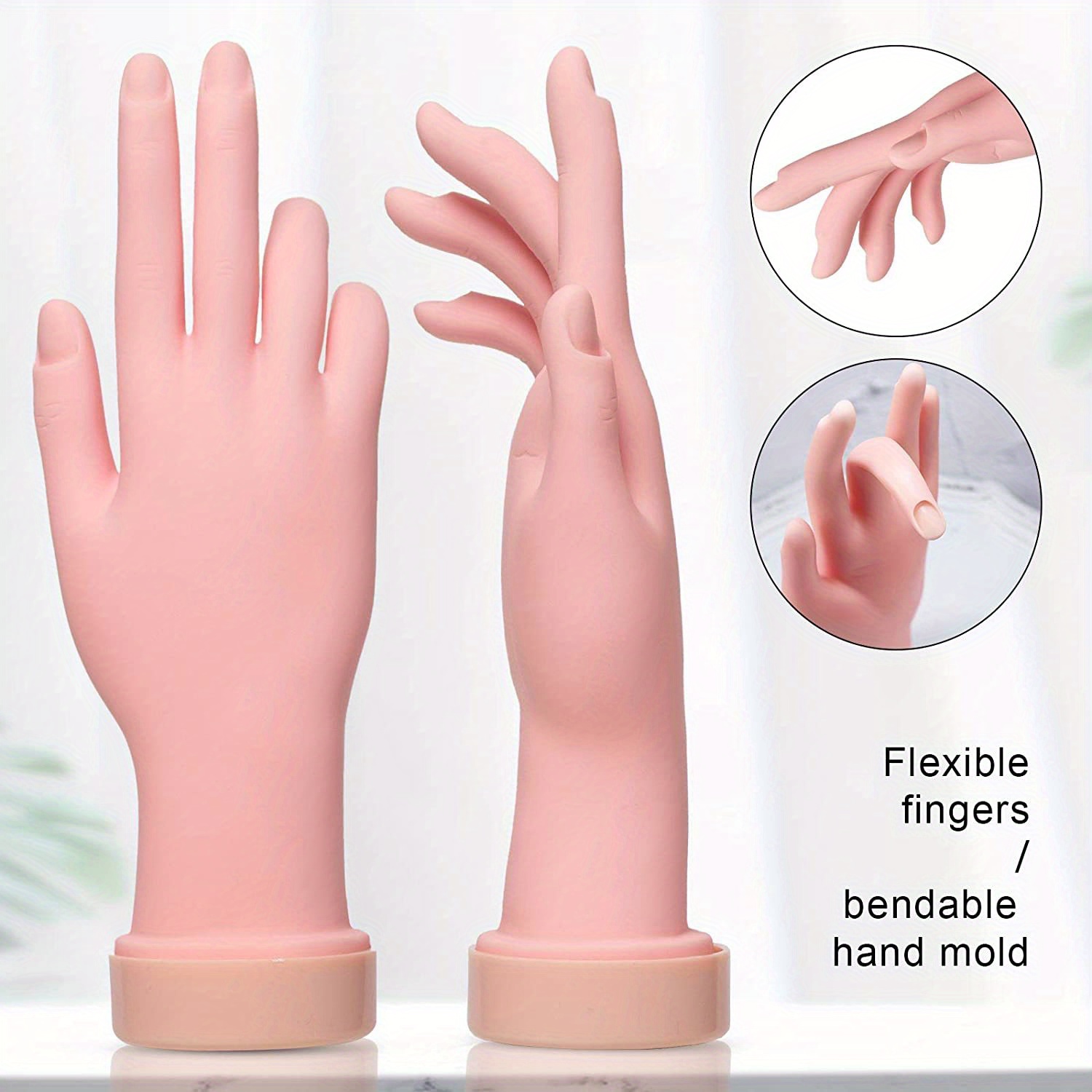 Artists Practice Hand Human Hand, Silicone Hand, Soft Beginners Artists For  Artists Hand Mould Similar Right Hand