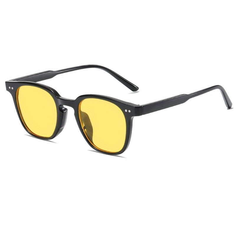 Square Fashion Sunglasses Women Men Cool Anti Glare Sun - Temu