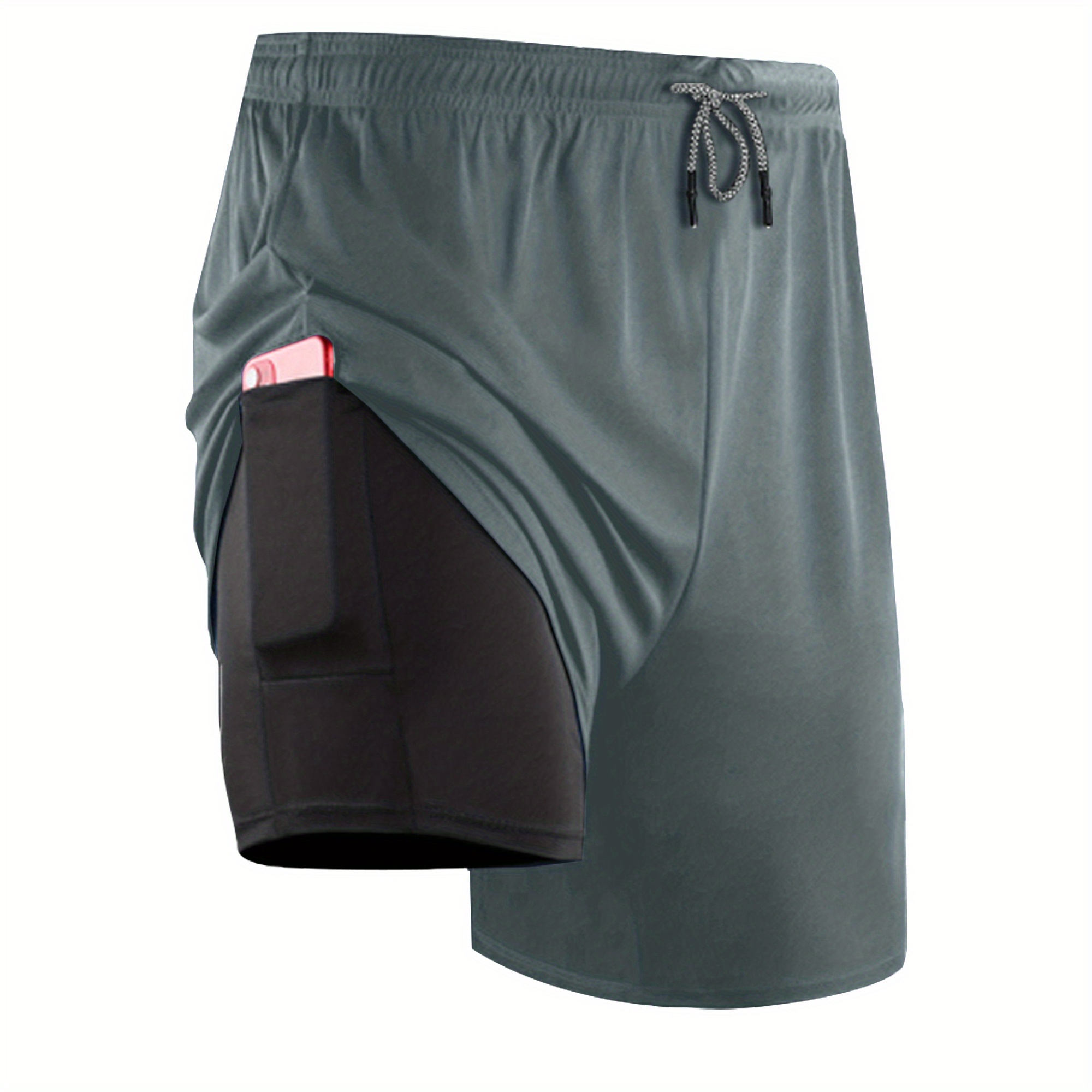 Hoplynn Quick drying Running Lightweight Shorts With Temu - Pockets